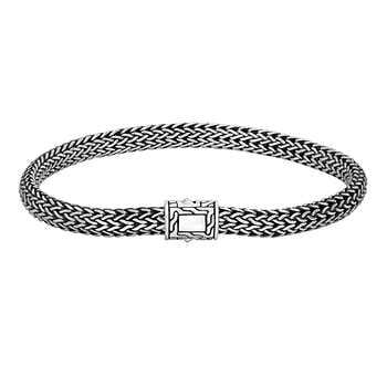 John Hardy BB900477XM / 1486000 5mm Sterling SIlver 925 Women's Woven Bracelet John Hardy BB900477XM / 1486000 5mm Sterling SIlver 925 Women's Woven Bracelet